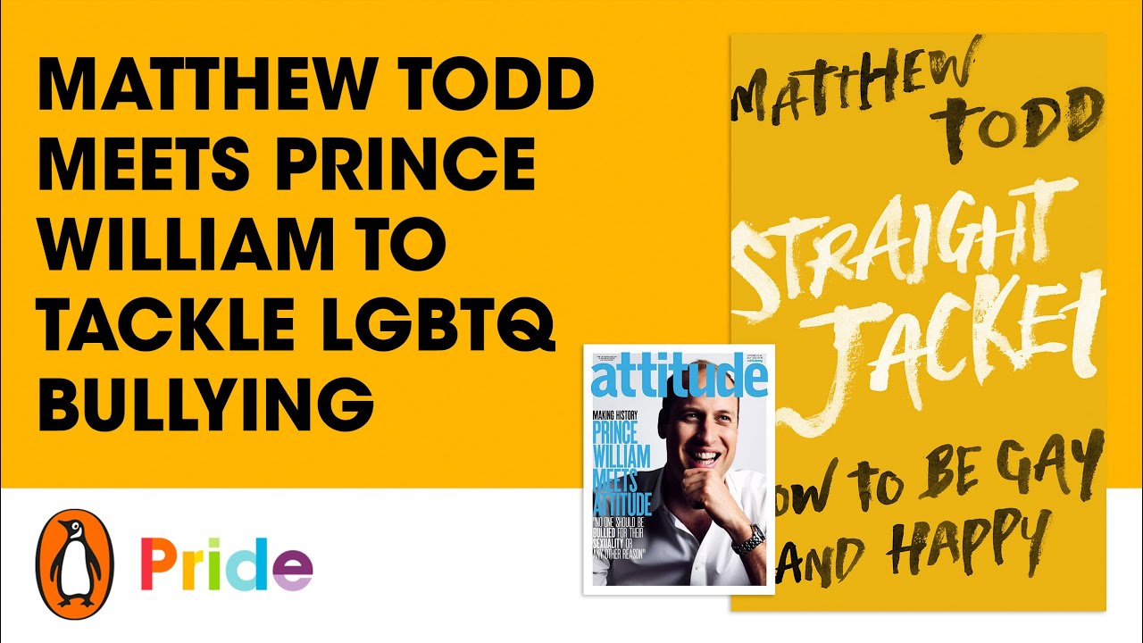 Matthew Todd meets Prince William to tackle LGBTQ bullying