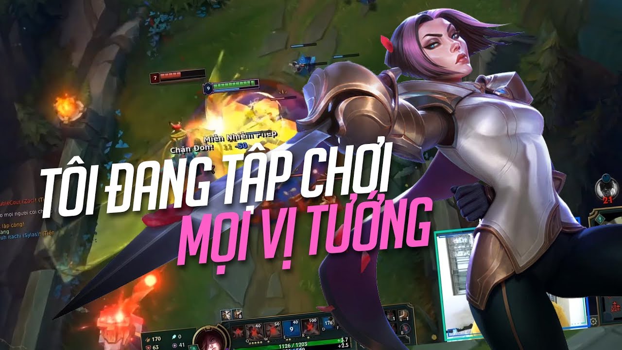 FIORA VS AATROX TẬP CHƠI MỌI VỊ TƯỚNG ĐƯỜNG TR&Ecirc;N C&Ugrave;NG TRẬN ĐẤU KH&Ocirc;NG L&Agrave;M TỐT ĐƯỢC HẾT MỨC CỦA ASOKEN