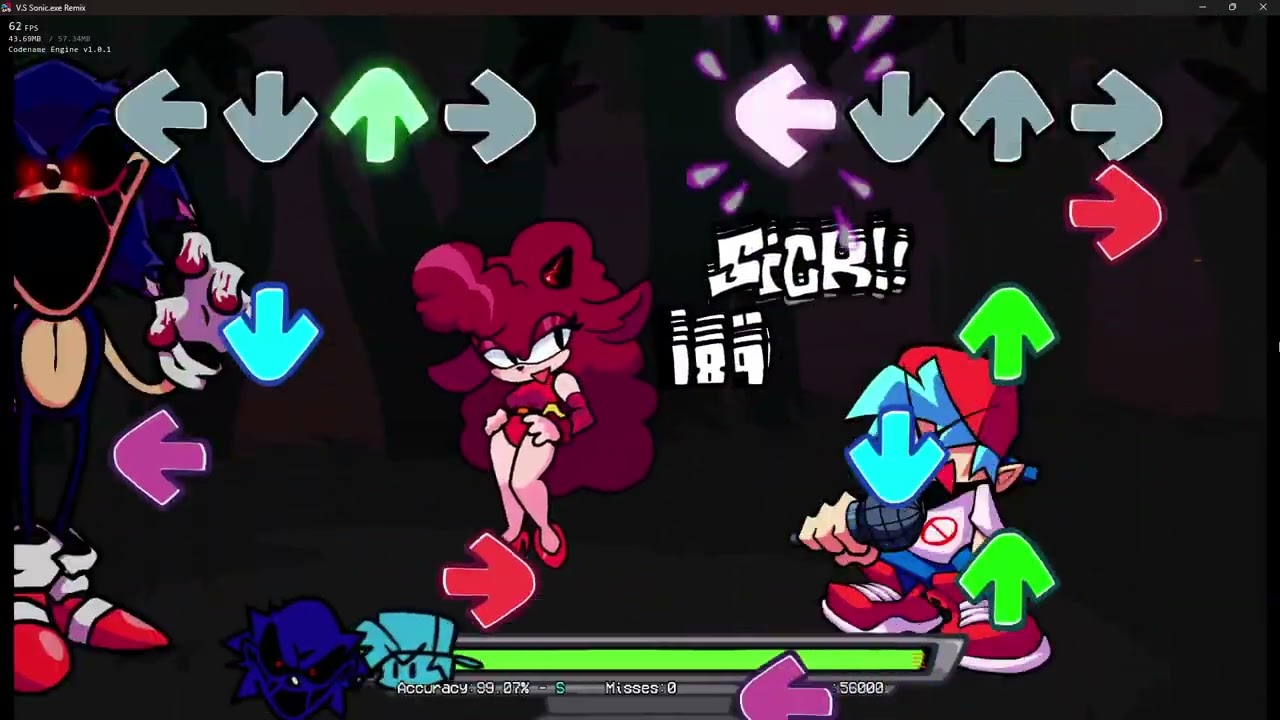 You Can't Run || V.S Sonic.exe Remix