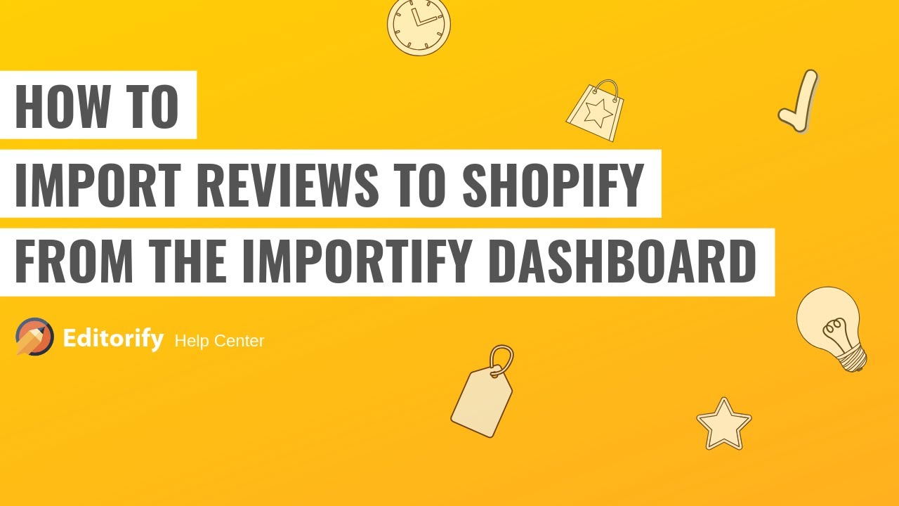 How to import reviews using Importify with Editorify