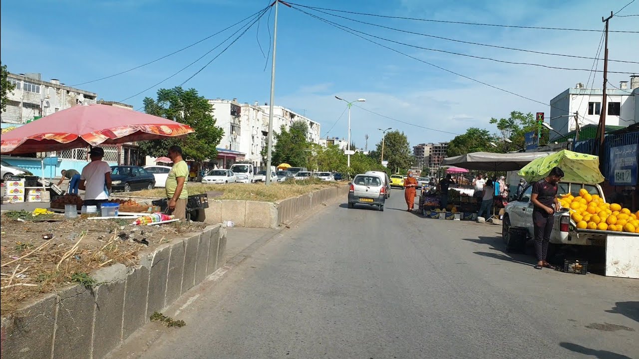 Driving in Annaba Algeria  les Allemands 05/09/2020