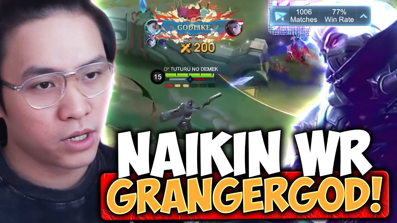 NAIKIN WINRATE DULU JEK MAIN GRANGER, HERO YANG PASTI GENDONG MENANG !! - Mobile Legends