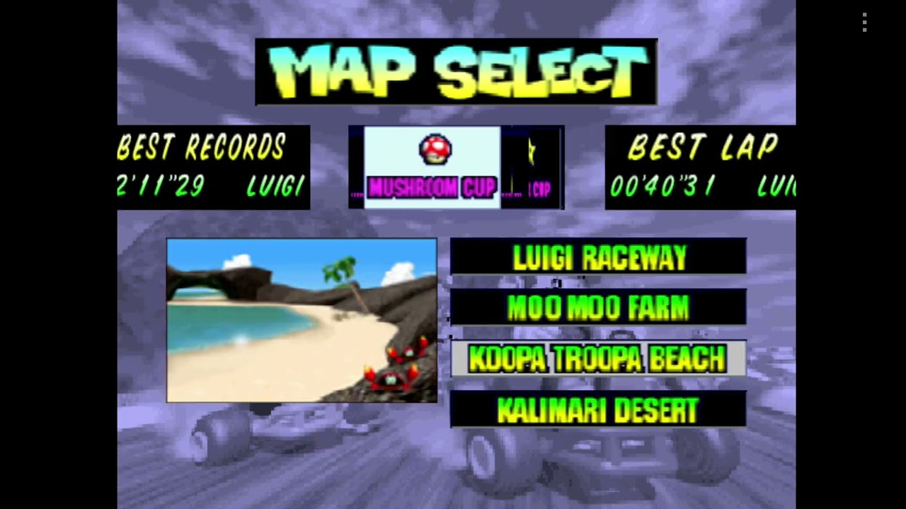 Mario Kart 64 Dreamcast