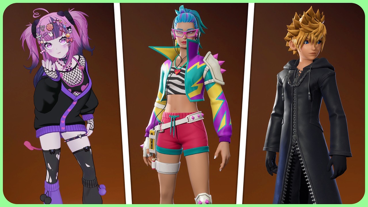 ALL Cosmetics Added in Fortnite's v42.20 Update! (Ironmouse, Sora, & More!)