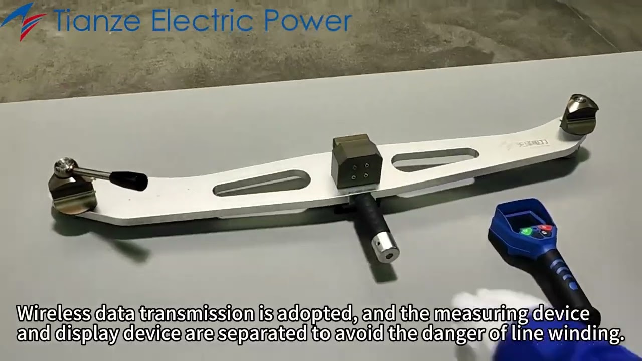 9 18 30 Tension Measuring Device of Supporting Cable