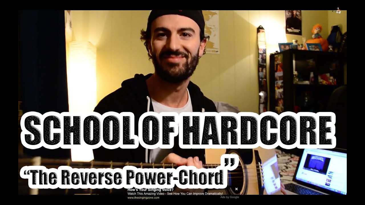 School of Hardcore Lesson #1 - The Reverse Power Chord