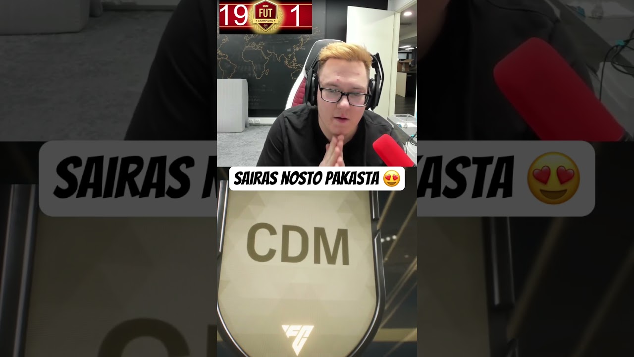 Sairas nosto pakasta! 