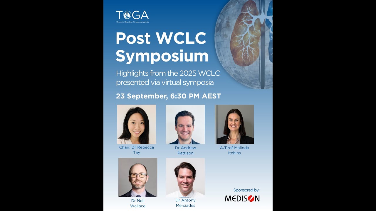TOGA education- Thoracic Cancer International Highlights from WCLC 2025