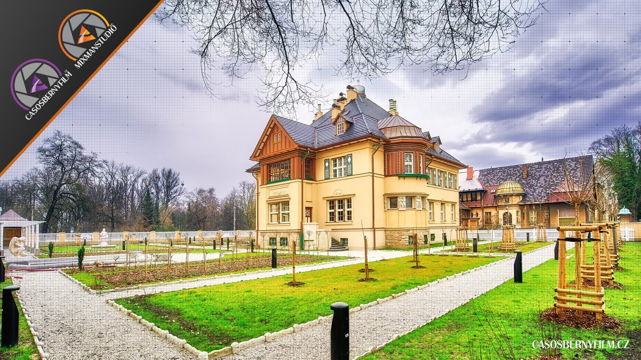 LUXUSNÍ GROSSMANNOVA VILA OBNOVENA ! ČASOSBĚRNÉ VIDEO I PROPAGAČNÍ VIDEO