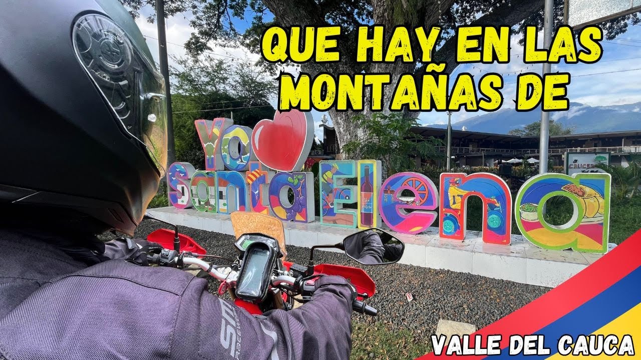 En Moto por las Montañas de Santa Elena hasta Bello Horizonte | MotoVlog Valle del Cauca