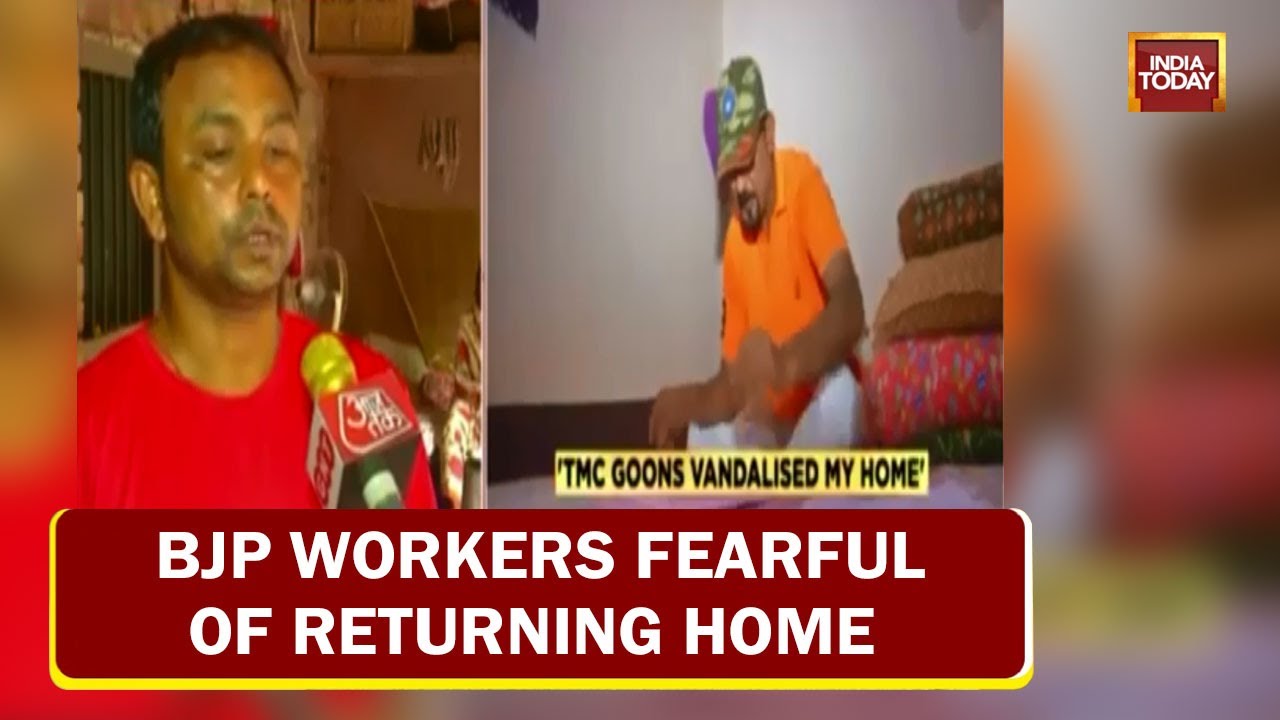 BJP Workers Fearful Of Returning Home In West Bengal A Year After Violence | WB Post-Poll Violence
