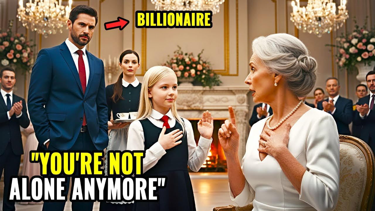 Only the Maid's Daughter Spoke to Billionaire&rsquo;s Deaf Mom &mdash; Her Sign Language Shocked the Entire Room