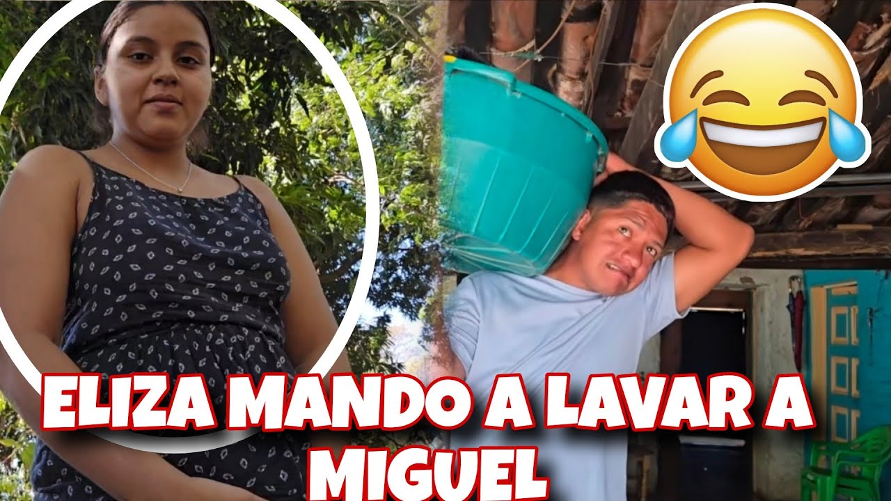 Eliza Puso En su Lugar a Miguel 😱🤣💔 No quiere lavar la Ropa 🤣🤯😱