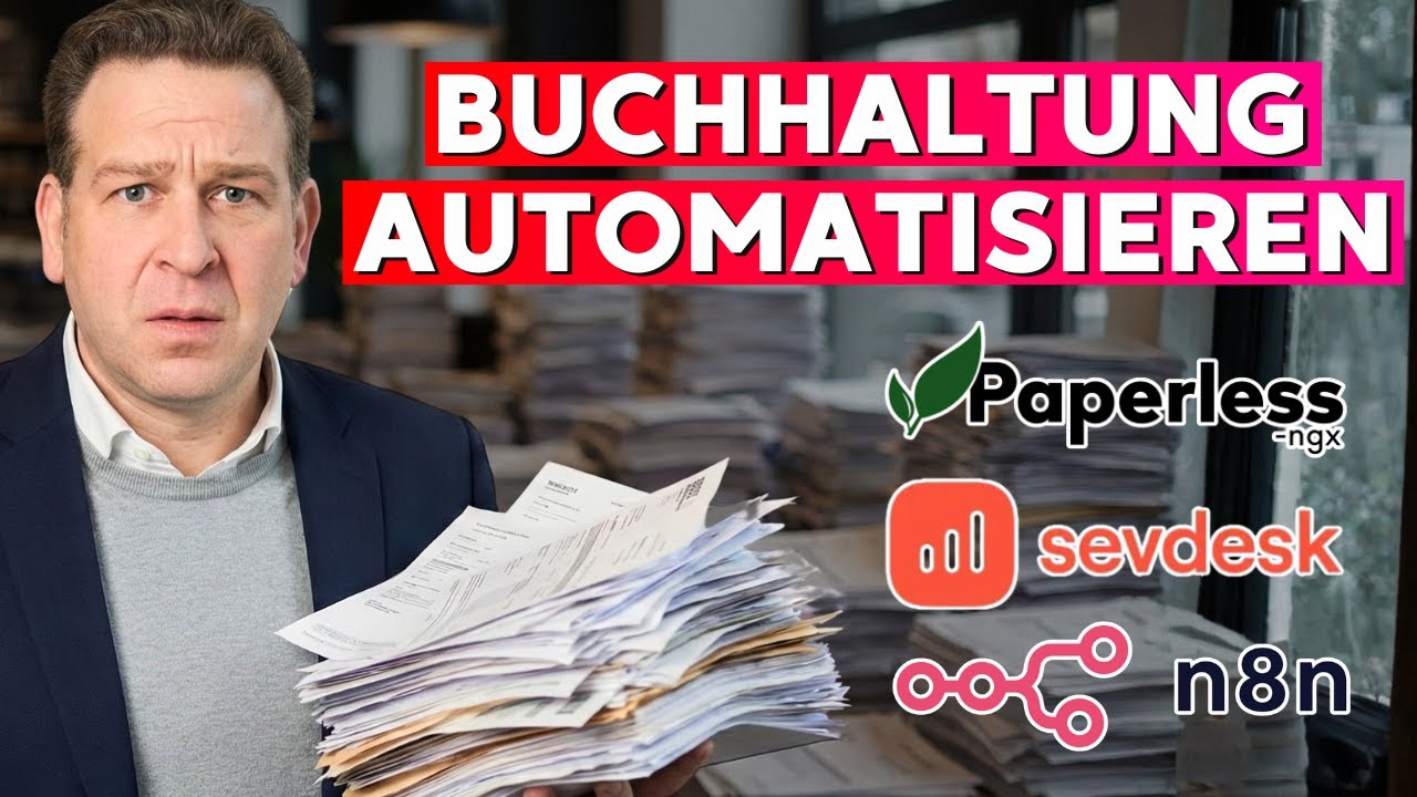 Deine KOMPLETTE Buchhaltung Automatisieren mit n8n (Schritt-Für-Schritt)