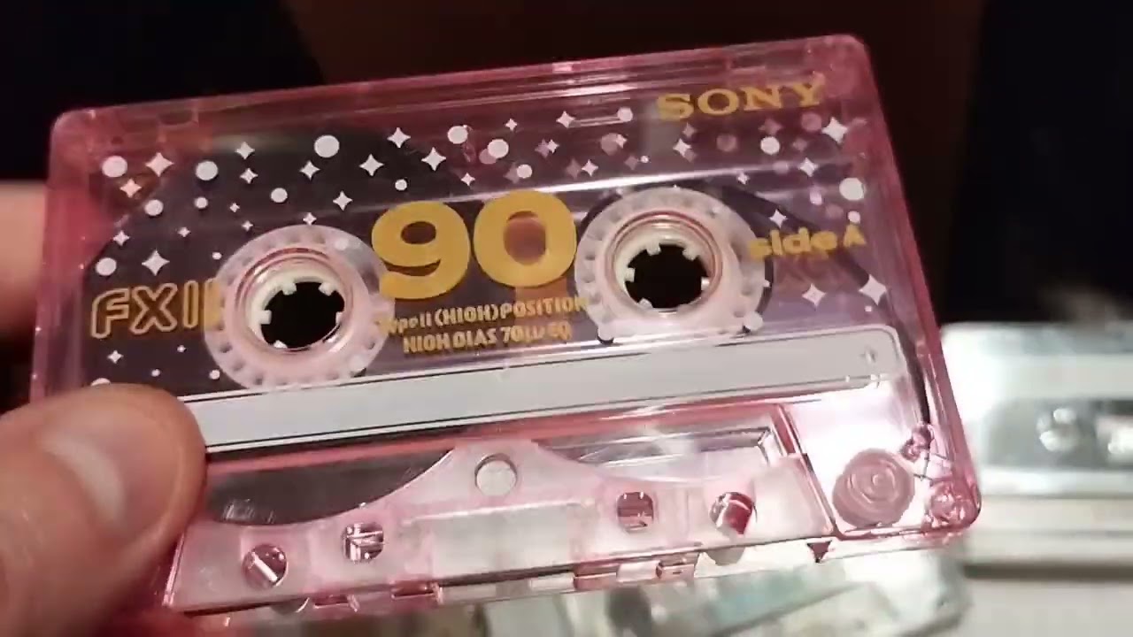 Аудиокассеты из коллекции.Калибровка на SONY 222ESJ