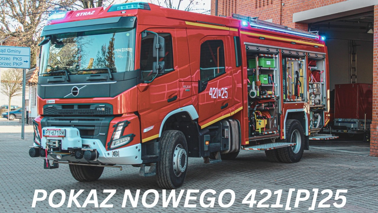 PREZENTACJA NOWEGO GCBA-Rt 421[P]25  VOLVO BOCAR Z JRG GNIEZNO
