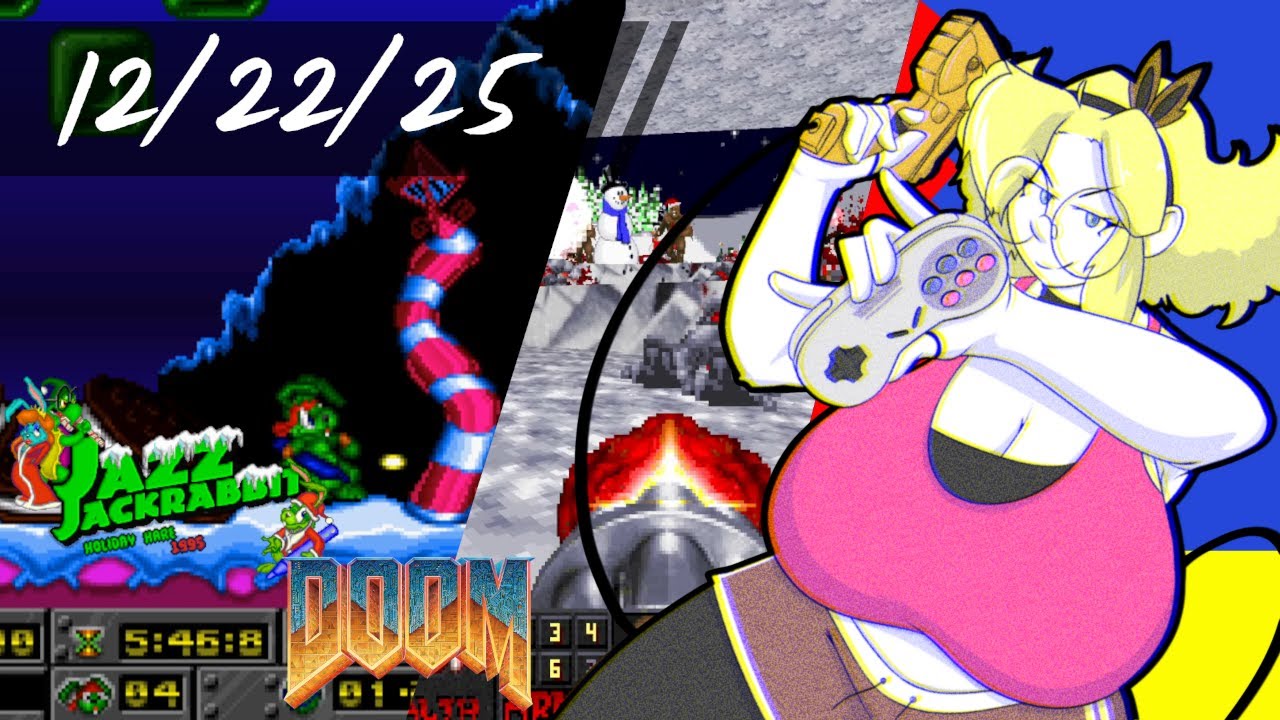 [Jazz Jackrabbit/DOOM] introducing the elf on the shelf to a rocket launcher