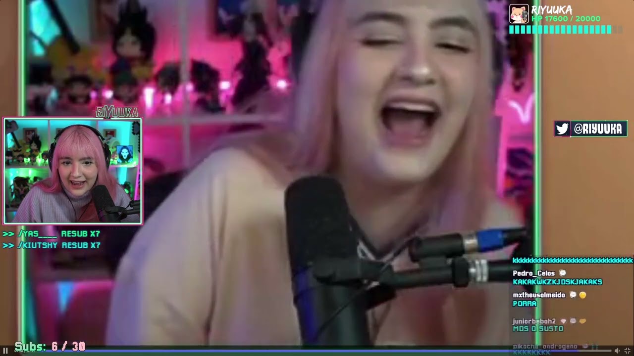 Riyuuka assistindo QUADRO: DM da Riyuuka #8