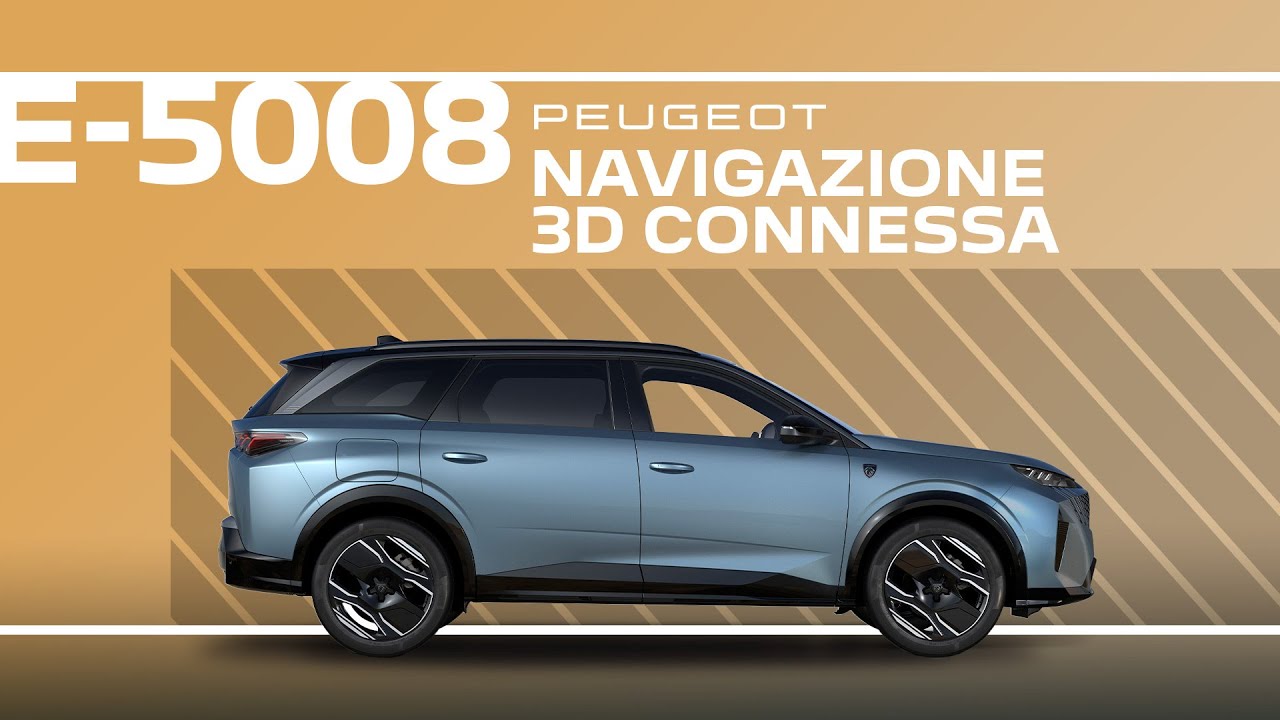 PEUGEOT | E5008 & 5008 | Tutorial | Navigazione 3D connessa