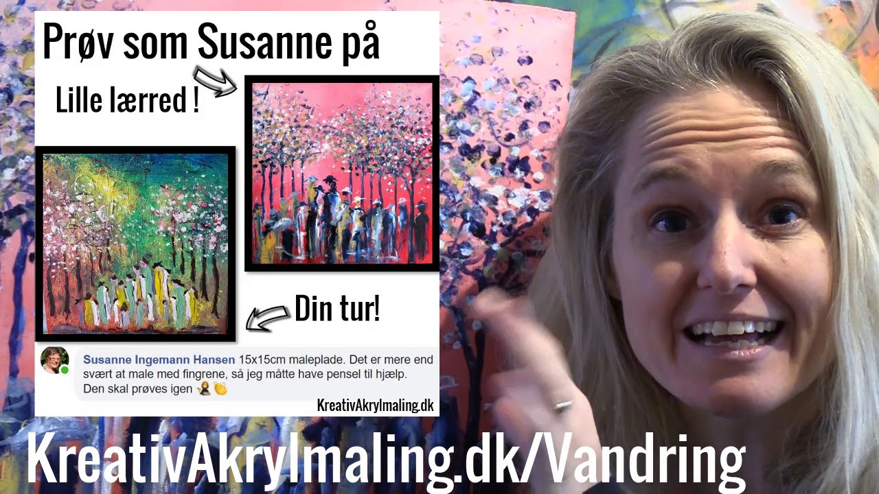 Lær at male abstrakte mennesker - koster kun din mail...