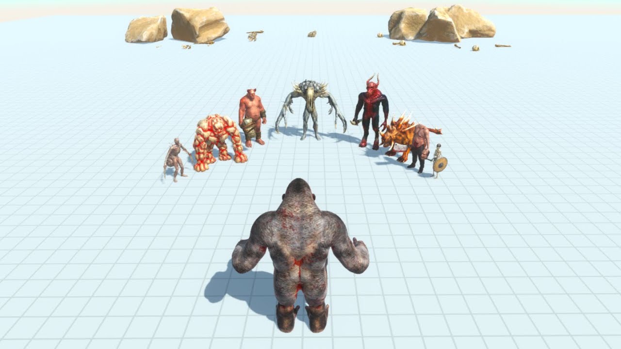 Goro the Giant vs every infernal animal revolt battle simulator