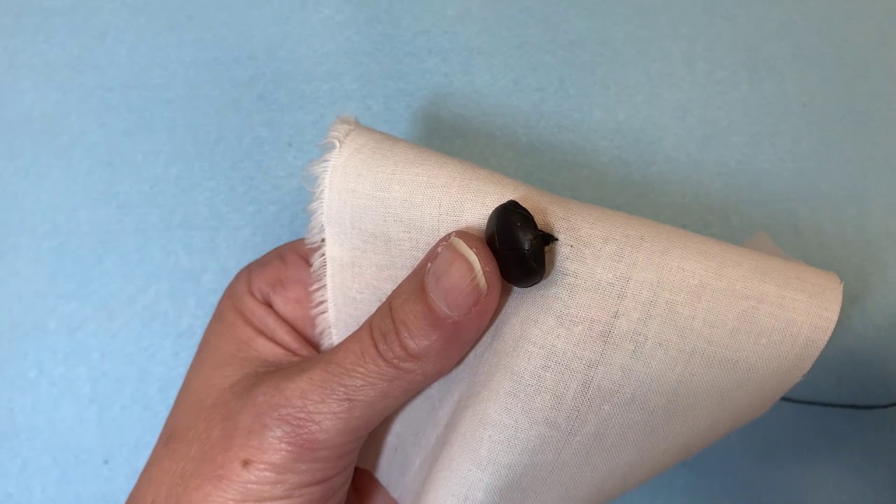 How to Sew a Shank Button