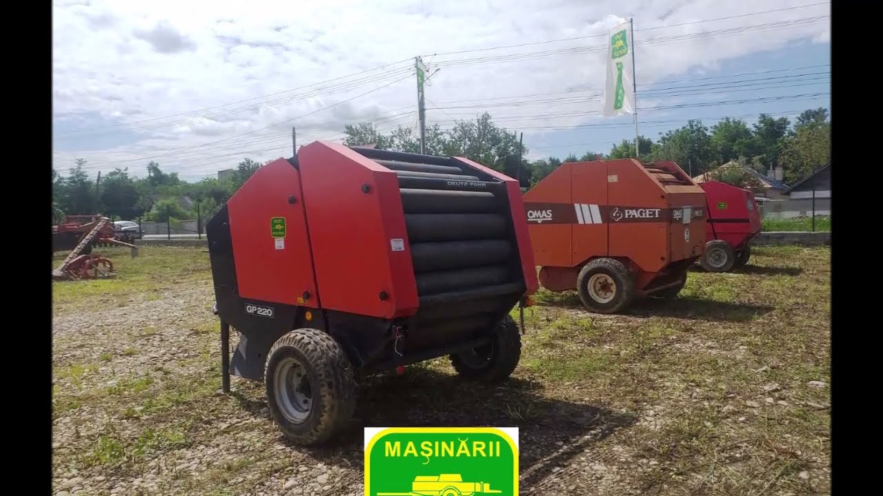 Presa baloti rotunzi Deutz Fahr GP 220