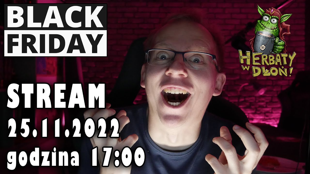 Tanie gry planszowe w Black Friday | stream | 25.11.2022 godz. 17:00