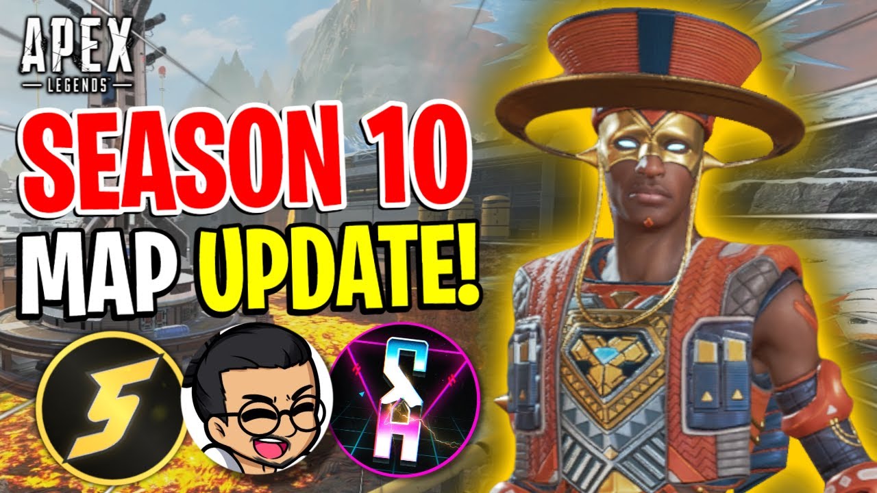 EXPLORING THE NEW WORLDS EDGE MAP UPDATE ft. Kandyrew & Staycation! - Apex Legends Season 10
