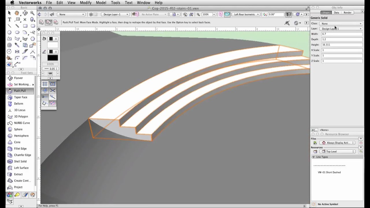 Freeform Modeling - Stairs