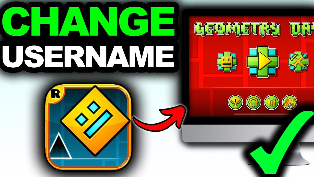 Как изменить имя в Geometry Dash | Изменить имя в GD 2026 (ЕДИНСТВЕННЫЙ СПОСОБ)