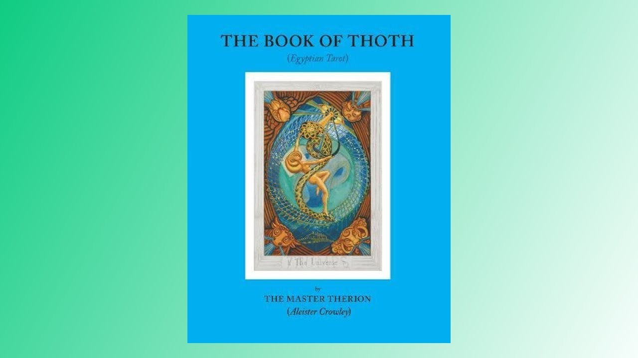 Atu XIV.  Art: Thoth Tarot Tutorial