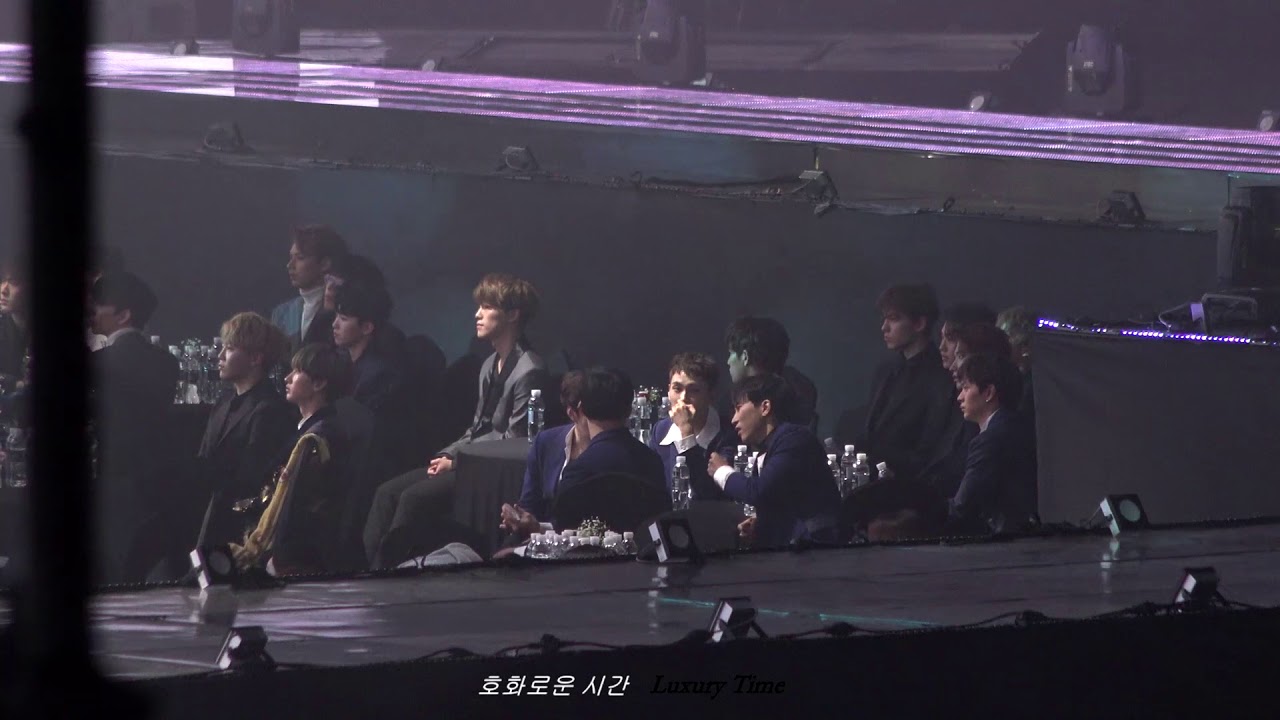 180125 서울가요대상 가수석 세븐틴 