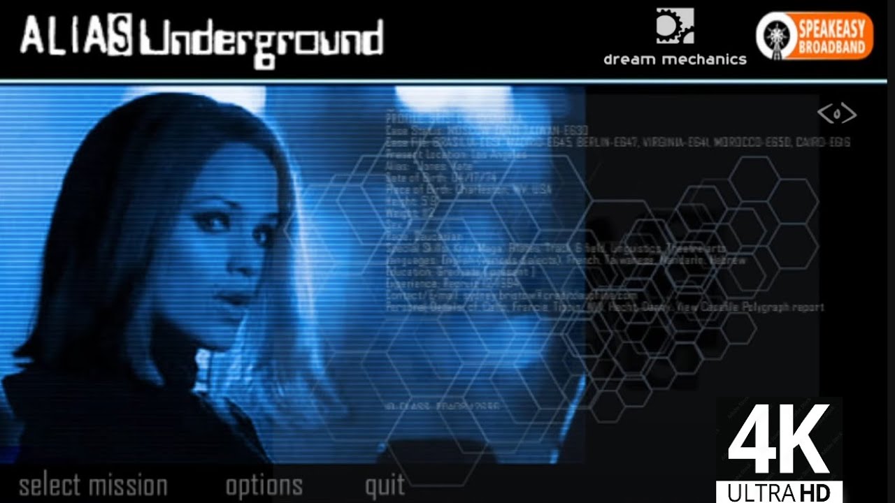 Alias: Underground (2002) | 4K60 | Certified Crap | Longplay Full Game Walkthrough No Commentary