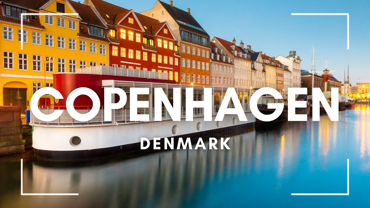 Copenhagen, Denmark | Aerial View | City Skyline & Urban Landscape