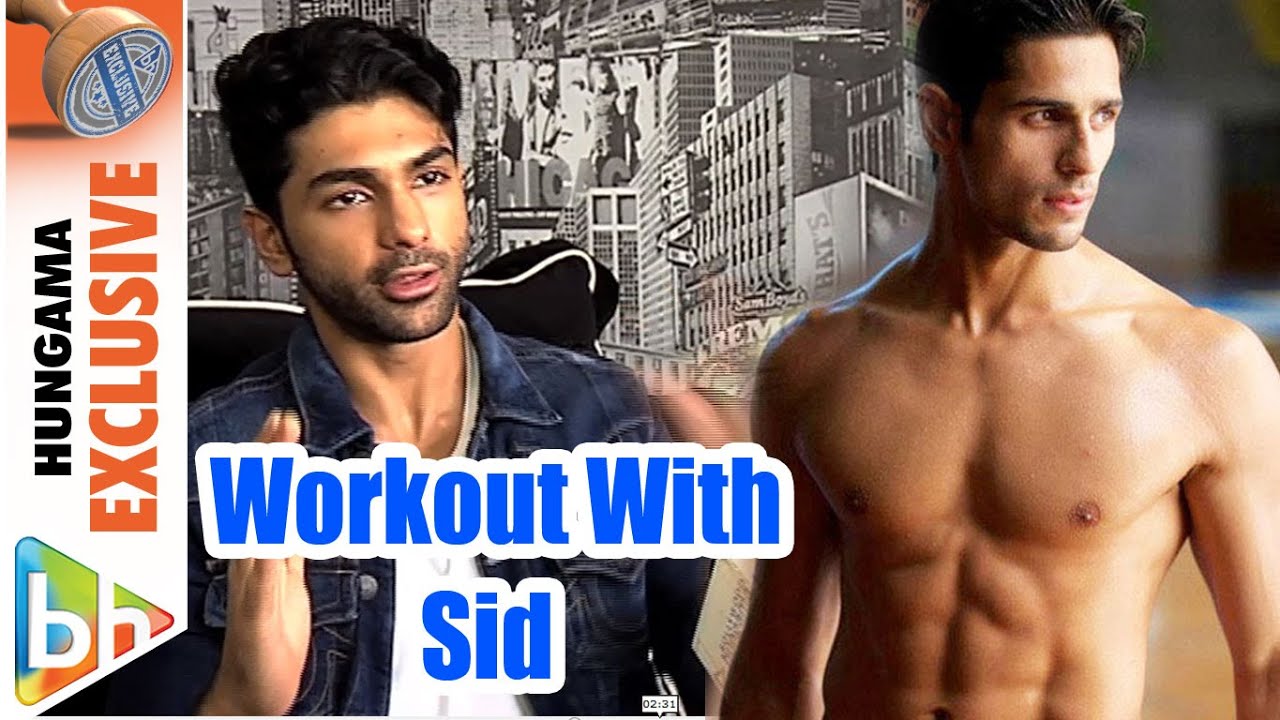 Working Out With Sidharth Malhotra | Taaha Shah Opens Up