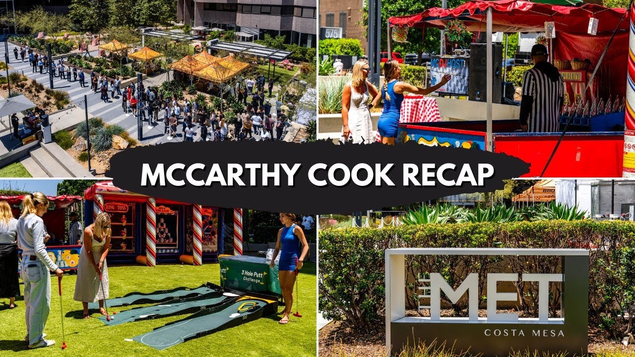 Planning a Corporate Carnival Picnic at The MET Costa Mesa 🎪 McCarthy Cook Event: Catering & Games