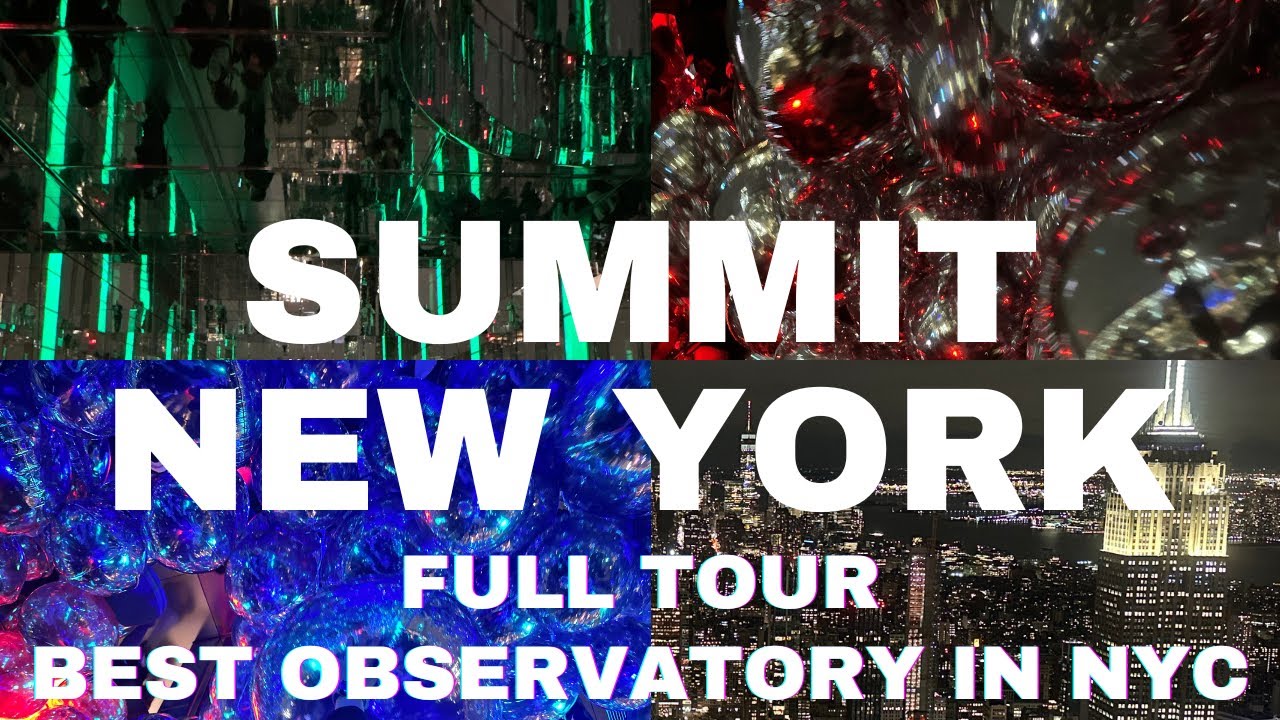 Summit One Vanderbilt full tour - amazing and best observatory in New York