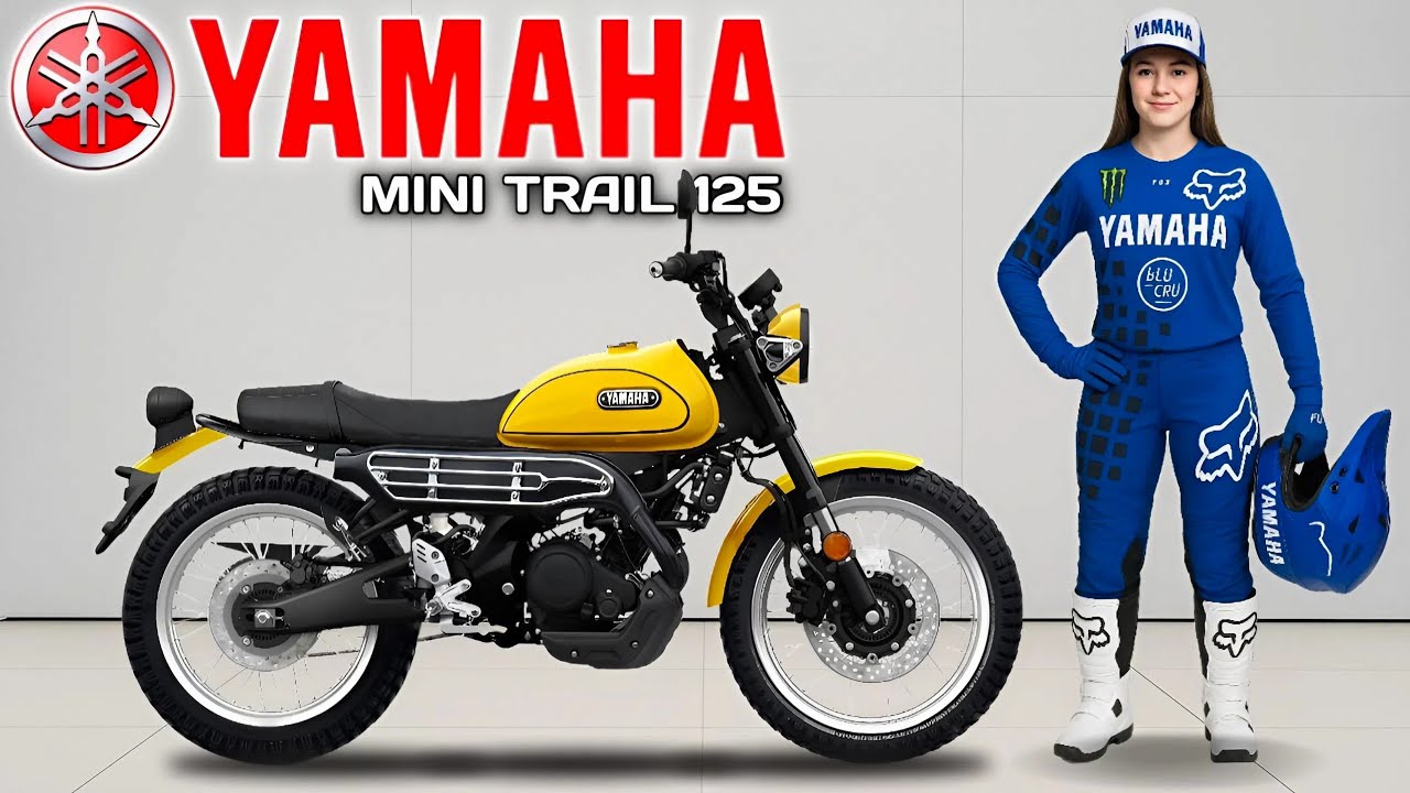 PREZENTACJA NOWEGO MODELU YAMAHA MINI TRAIL 125 NA ROK 2026!!