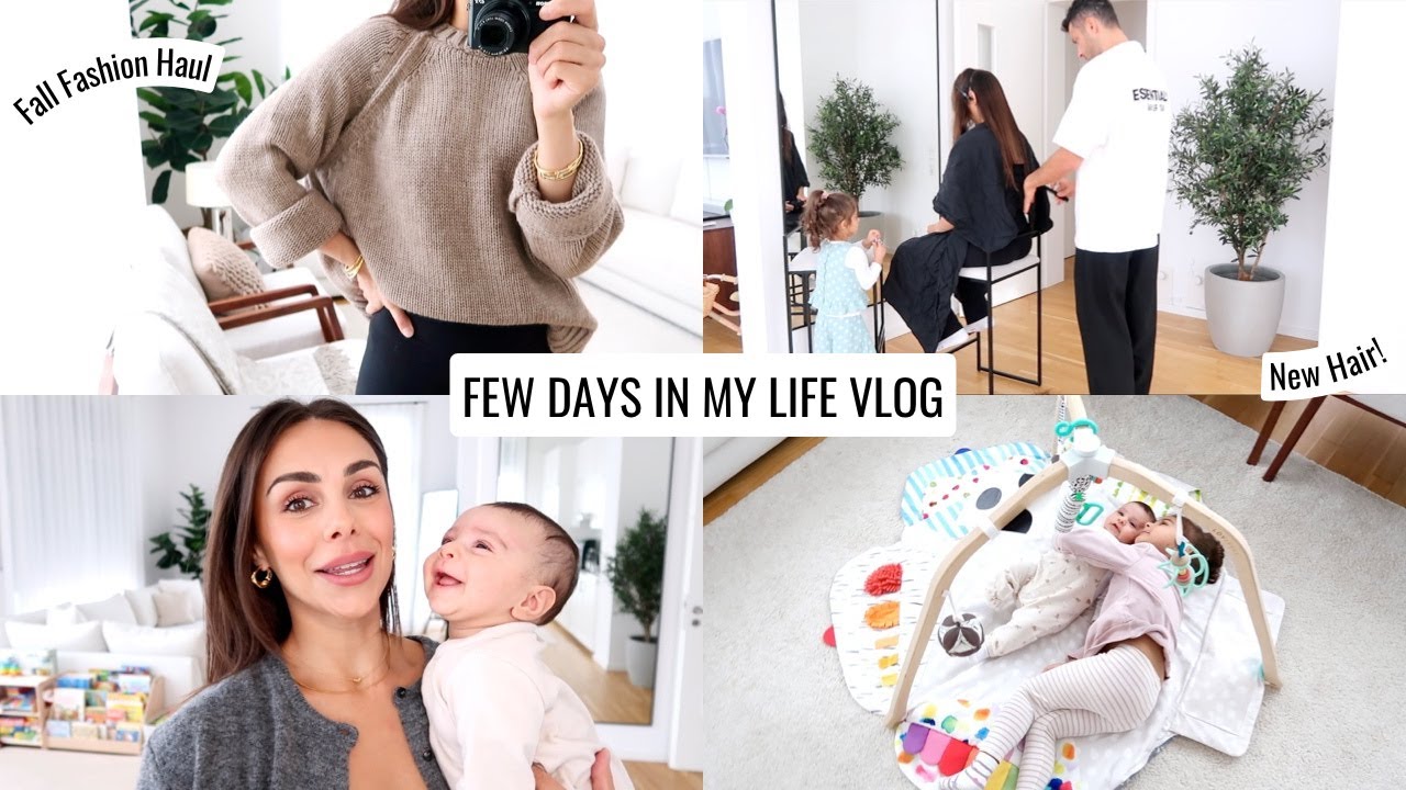 VLOG | Модные фавориты осени, новые короткие стрижки и совместный ночной сон | Энни Джаффри