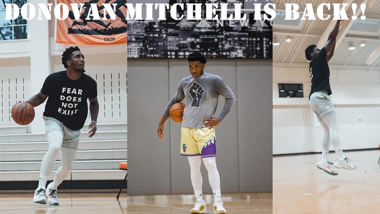 SPIDA IS BACK! Donovan Mitchell Training Hard For The New NBA Season And Looking Better Than Ever