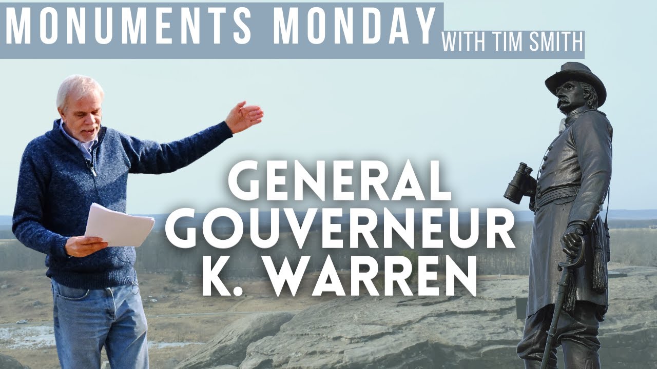 Monuments Monday with Tim Smith | Warren on Little Round Top at Gettysburg