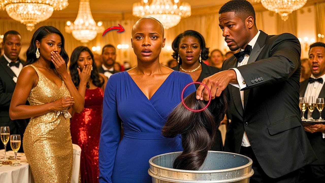 Marido arrancou a peruca da esposa em público e a jogou no lixo na frente da amante — mas então...