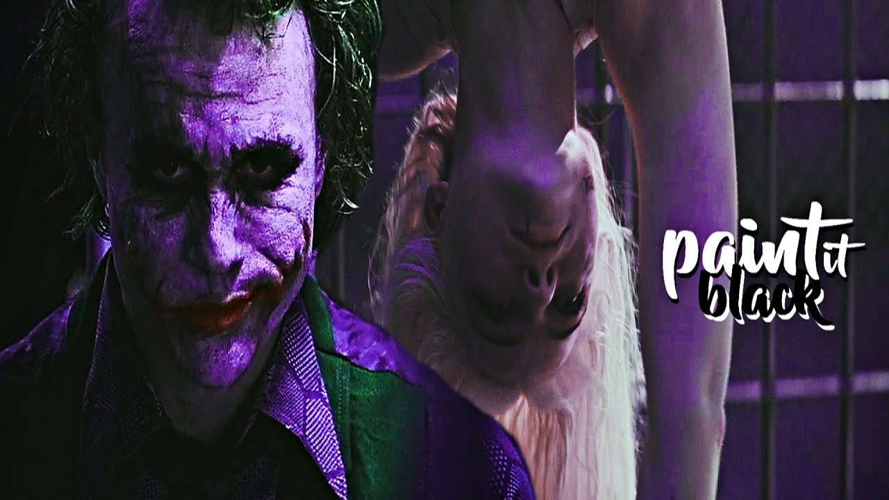 JOKER ♢ HARLEY — ❝your whole world is black.❞