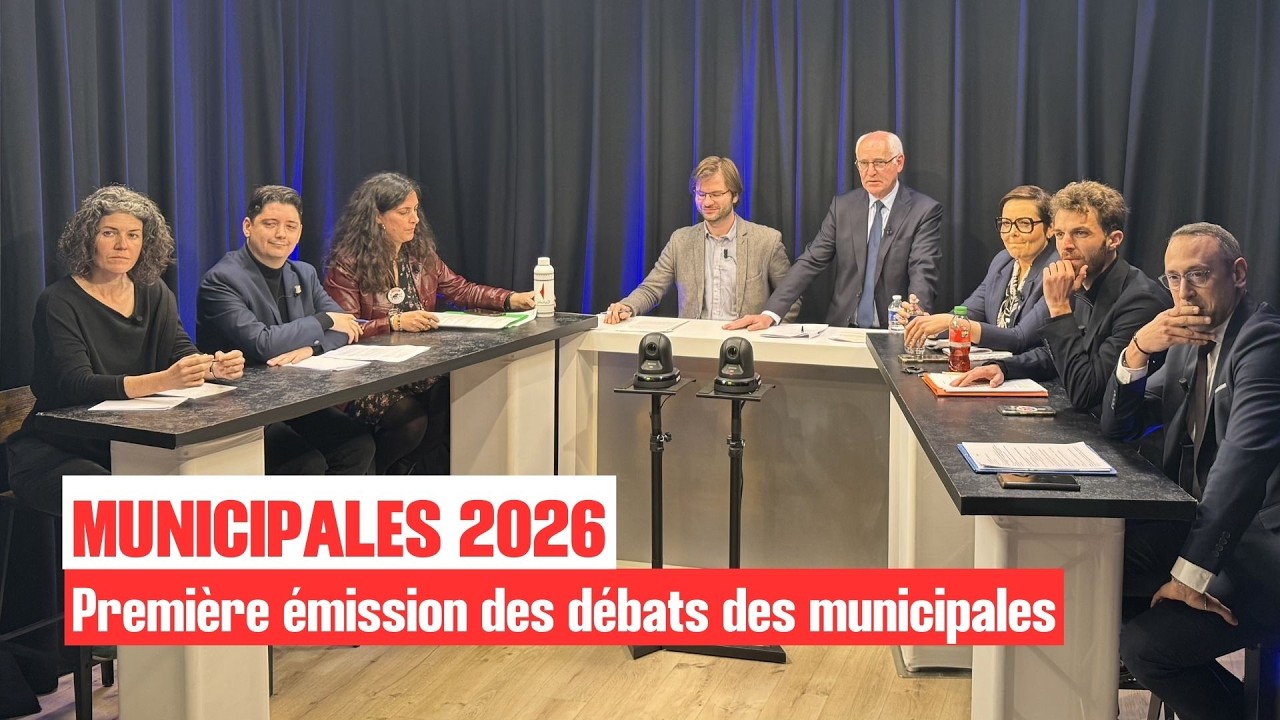 🇫🇷Première émission des débats des municipales