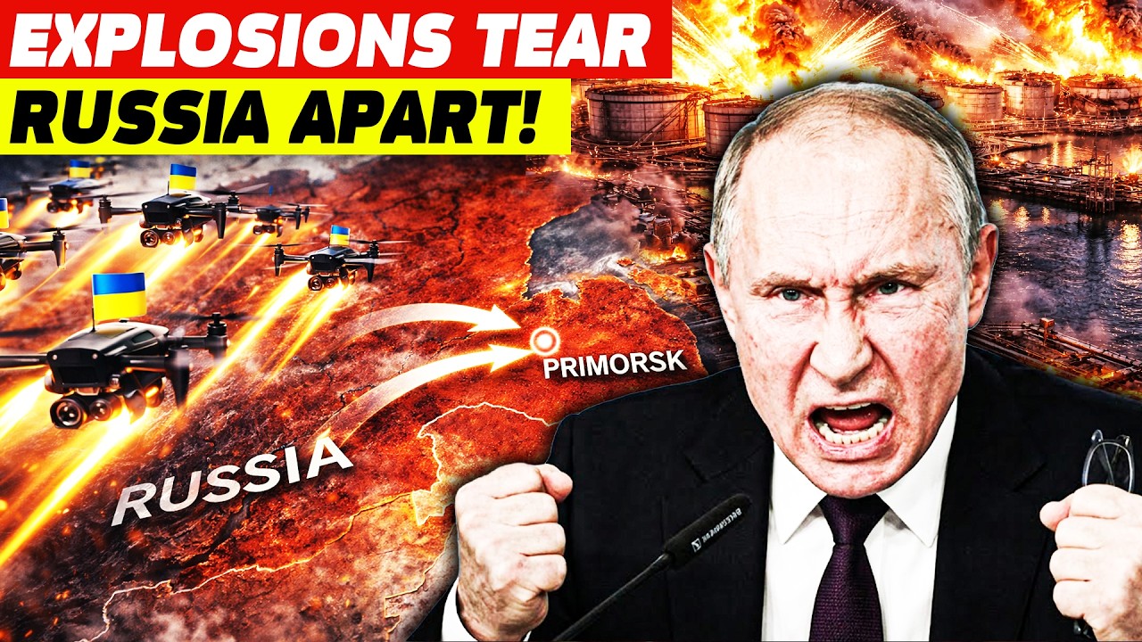 CRUSHING STRIKE On Russia! Ukrainian DRONES Reach Impossible Targets! KEY OIL HUB Destroyed!