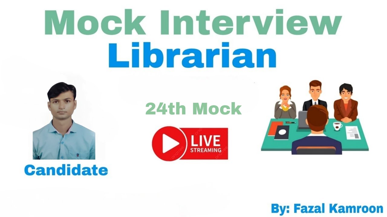 24th Mock Interview 2023 | School Librarian | Important Questions