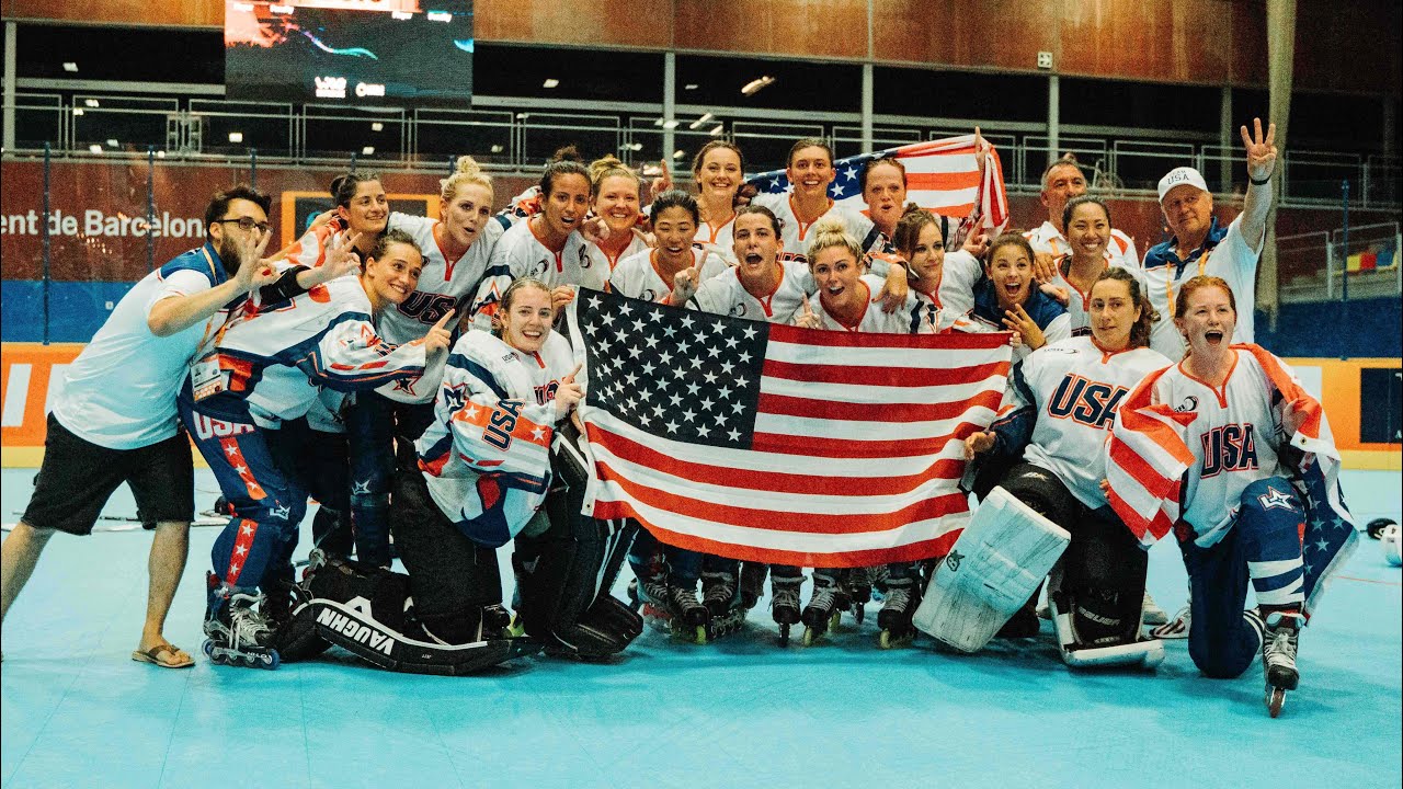 World Roller Games Women's Final | Inline Hockey | USA vs Czech Republic