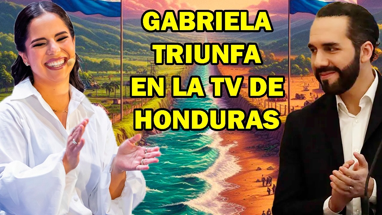La TV de Honduras tuvo un bonito detalle con Gabriela de Bukele