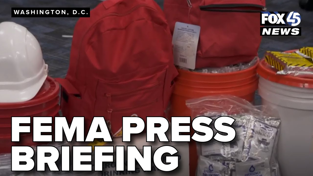 WATCH: FEMA Press Briefing